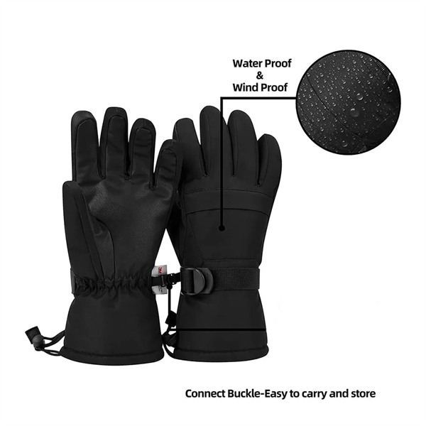 3M Insulation Warmest Breathable Snow Gloves for Outdoor - 3M Insulation Warmest Breathable Snow Gloves for Outdoor - Image 1 of 3