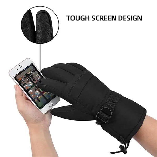 3M Insulation Warmest Breathable Snow Gloves for Outdoor - 3M Insulation Warmest Breathable Snow Gloves for Outdoor - Image 2 of 3