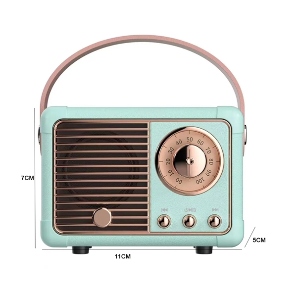 Multifunctional Retro Bluetooth Speaker - Multifunctional Retro Bluetooth Speaker - Image 1 of 5