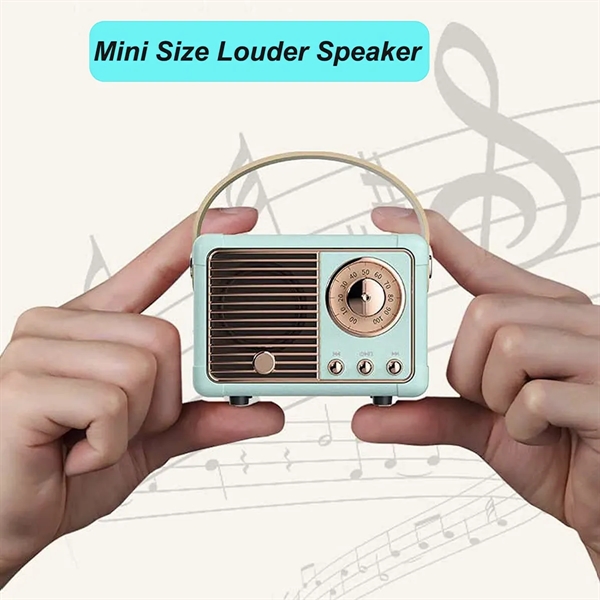 Multifunctional Retro Bluetooth Speaker - Multifunctional Retro Bluetooth Speaker - Image 4 of 5