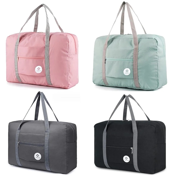 Foldable Travel Duffel Bag Handbag Handheld Luggage - Foldable Travel Duffel Bag Handbag Handheld Luggage - Image 2 of 3