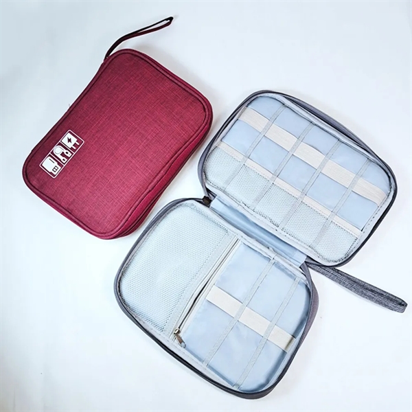 Multifunctional Electronics Accessories Storage Bag - Multifunctional Electronics Accessories Storage Bag - Image 1 of 2