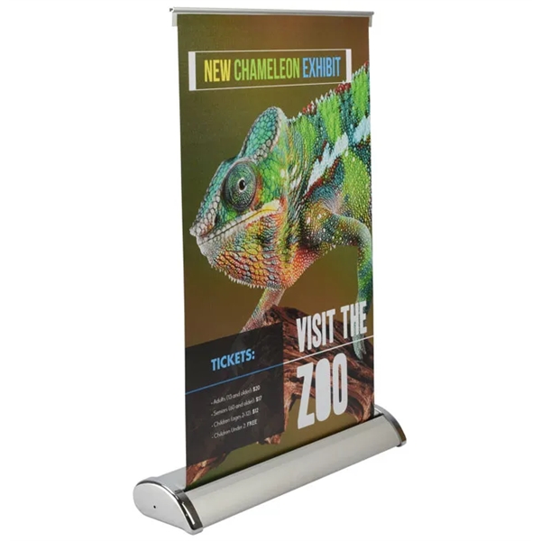 Mini Table Top Retractable Banner Stand - 12"x16.5" - Mini Table Top Retractable Banner Stand - 12"x16.5" - Image 0 of 0