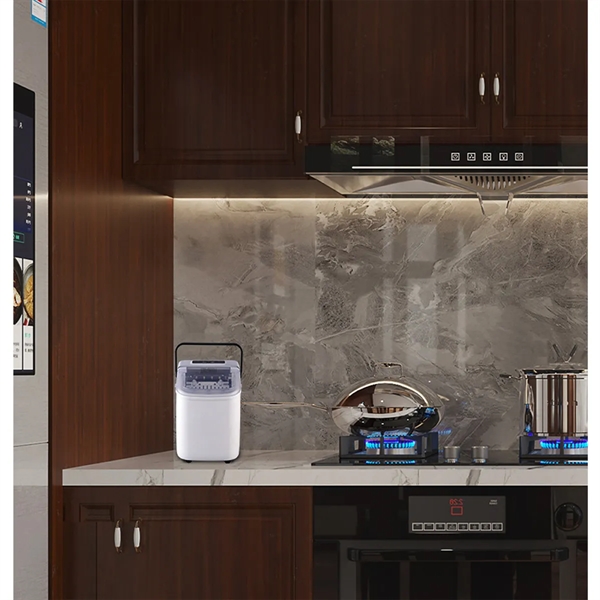 Portable Self-Cleaning Fast Ice Maker Machine For Office Bar - Portable Self-Cleaning Fast Ice Maker Machine For Office Bar - Image 4 of 4
