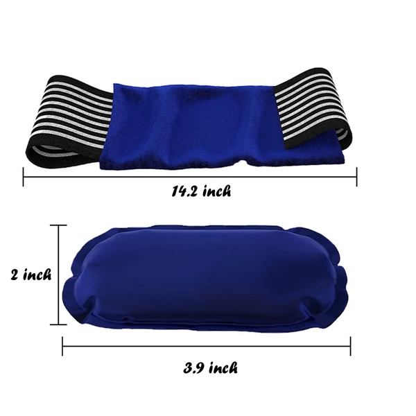3 Piece Set Reusable Hot and Cold Therapy Gel Wrap - 3 Piece Set Reusable Hot and Cold Therapy Gel Wrap - Image 2 of 2