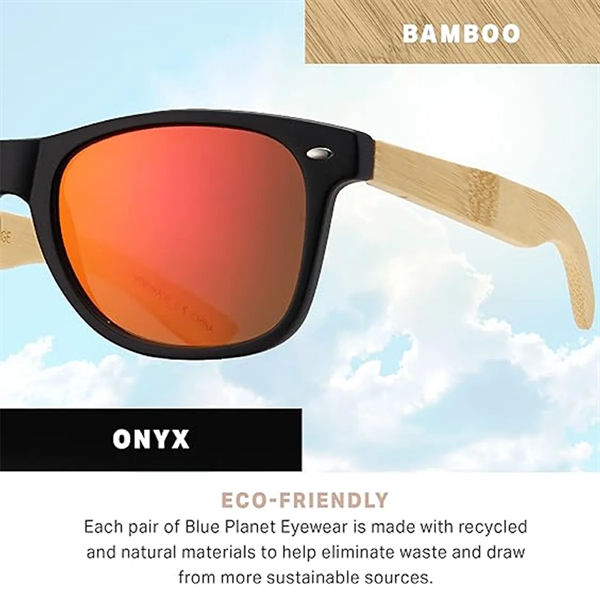 Bamboo Wooden Polarized Retro UV Protected Unisex Sunglasses - Bamboo Wooden Polarized Retro UV Protected Unisex Sunglasses - Image 3 of 5