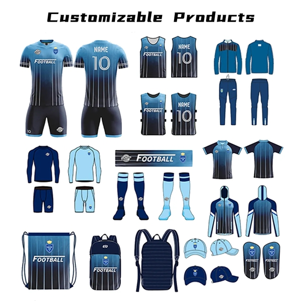 Customize Soccer Team Uniform with Any Name Number Logo - Customize Soccer Team Uniform with Any Name Number Logo - Image 1 of 4