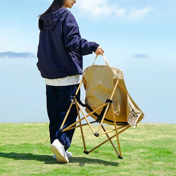 Lightweight Backpacking Folding Chair Supports 260 Lbs - Lightweight Backpacking Folding Chair Supports 260 Lbs - Image 3 of 5