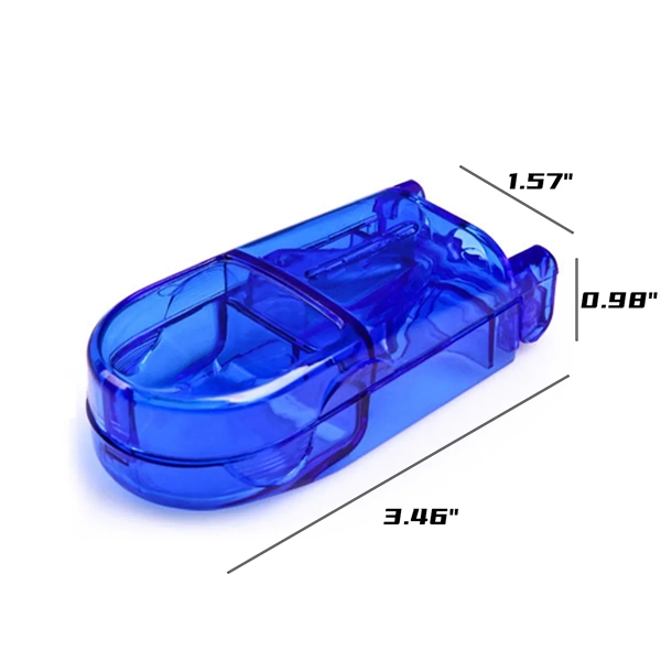 Portable Tablet Cutter with Blade and Storage Compartment - Portable Tablet Cutter with Blade and Storage Compartment - Image 1 of 3