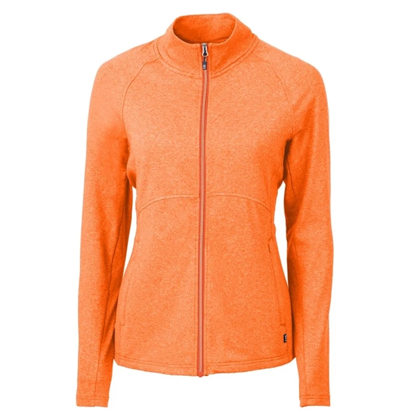 Cutter & Buck Adapt Eco Knit Heather Recycled Womens Full... - Cutter & Buck Adapt Eco Knit Heather Recycled Womens Full... - Image 3 of 19