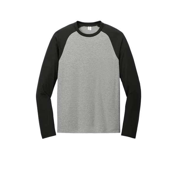 Allmade Unisex Tri-Blend Long Sleeve Colorblock Raglan - Allmade Unisex Tri-Blend Long Sleeve Colorblock Raglan - Image 16 of 34