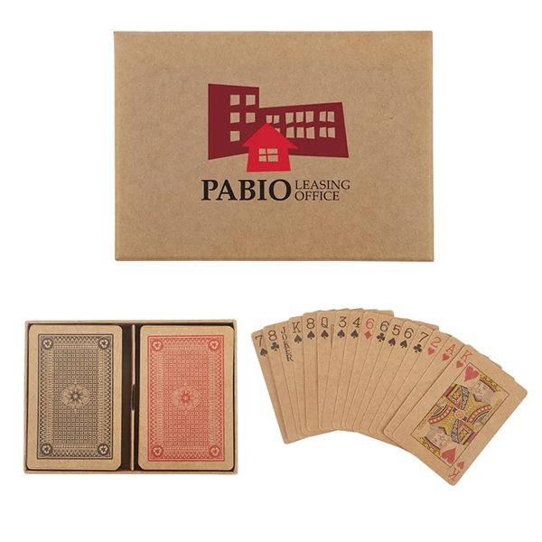 Jack 2-Pack Kraft Paper Playing Card Set - Jack 2-Pack Kraft Paper Playing Card Set - Image 0 of 1