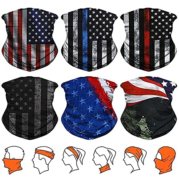 Magic Scarf Face Mask Head Wrap - Magic Scarf Face Mask Head Wrap - Image 1 of 4