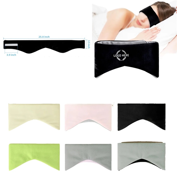 Double Sided Large Covers Sleep Eye Mask - Double Sided Large Covers Sleep Eye Mask - Image 0 of 2