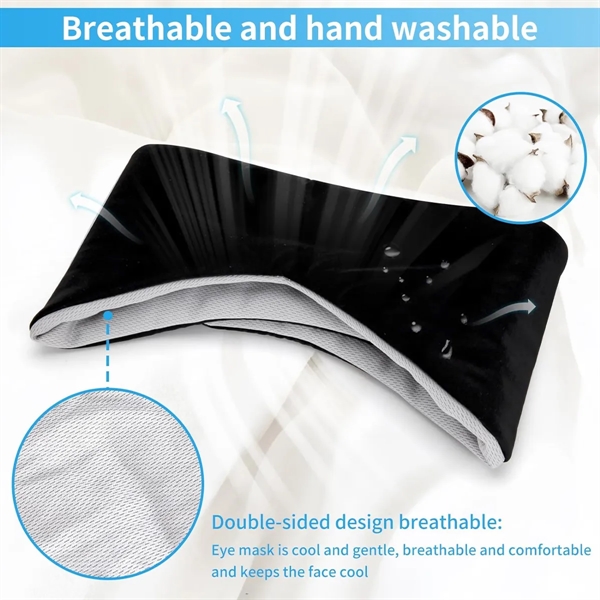 Double Sided Large Covers Sleep Eye Mask - Double Sided Large Covers Sleep Eye Mask - Image 1 of 2