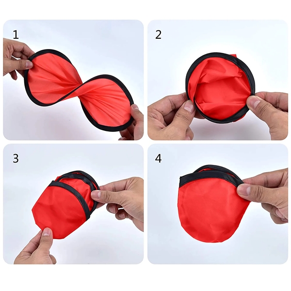 Handheld Foldable Flying Disc Fans - Handheld Foldable Flying Disc Fans - Image 3 of 3