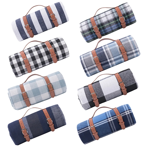 Portable Foldable Large Waterproof Picnic Blankets Beach Mat - Portable Foldable Large Waterproof Picnic Blankets Beach Mat - Image 6 of 7