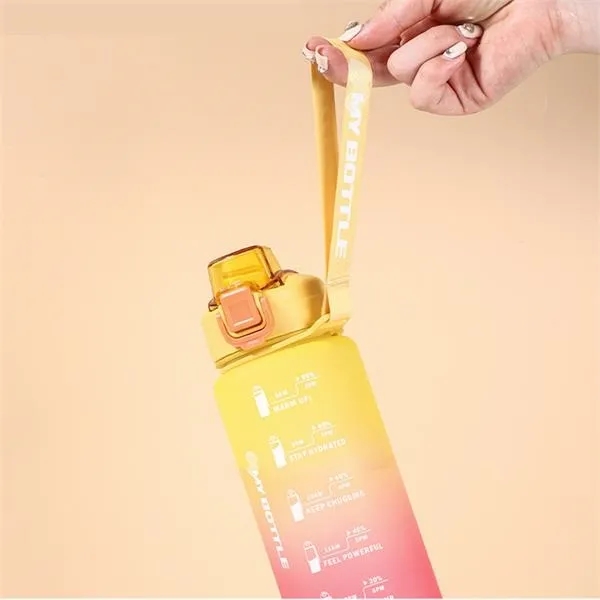 32 Oz. Sports Water Bottle Leak Proof Gradient Cup Fitness - 32 Oz. Sports Water Bottle Leak Proof Gradient Cup Fitness - Image 5 of 5