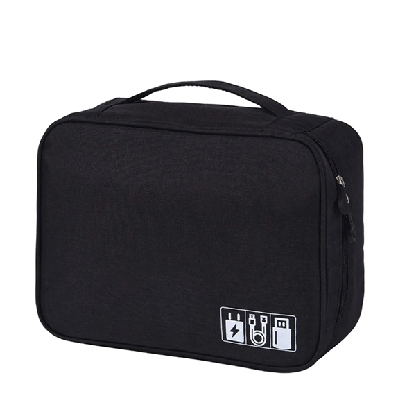 Electronics Storage Case Cable Pouch Organizer Digital Bag - Electronics Storage Case Cable Pouch Organizer Digital Bag - Image 6 of 9