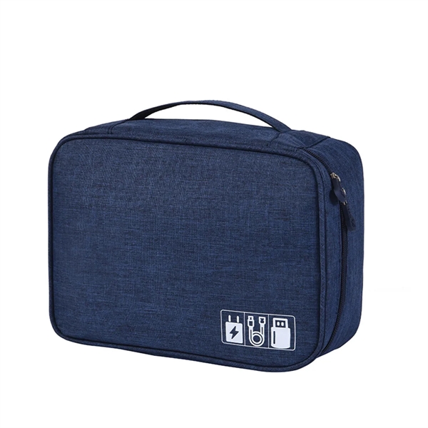 Electronics Storage Case Cable Pouch Organizer Digital Bag - Electronics Storage Case Cable Pouch Organizer Digital Bag - Image 7 of 9