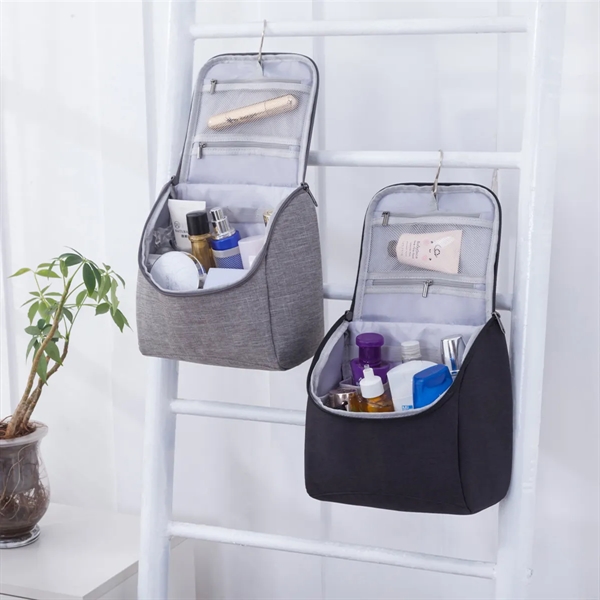 Toiletry Bag Hanging Makeup Storage Pouch Organizer Tote - Toiletry Bag Hanging Makeup Storage Pouch Organizer Tote - Image 3 of 4