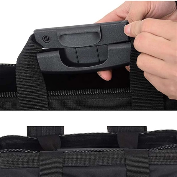 Padded Back Support Heavy Duty Tool Kit Carrier Storage Bag - Padded Back Support Heavy Duty Tool Kit Carrier Storage Bag - Image 3 of 5