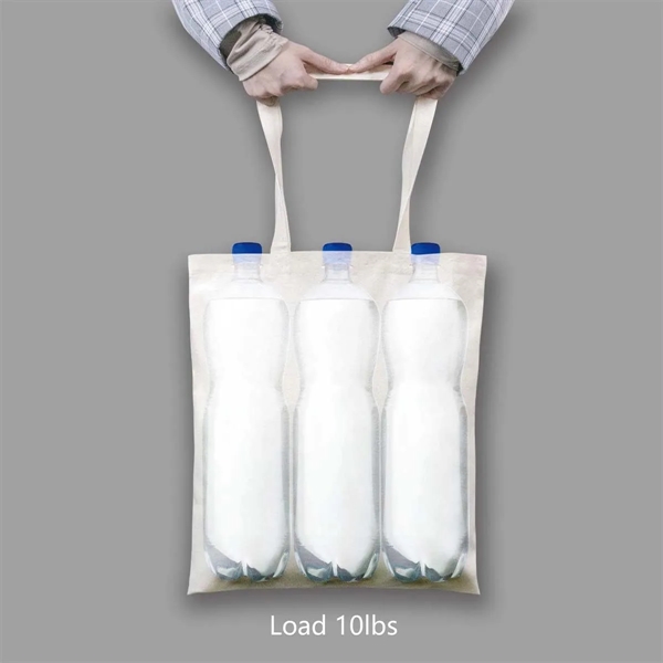 DIY Canvas Lightweight Medium Reusable Grocery Shopping Bag - DIY Canvas Lightweight Medium Reusable Grocery Shopping Bag - Image 3 of 6