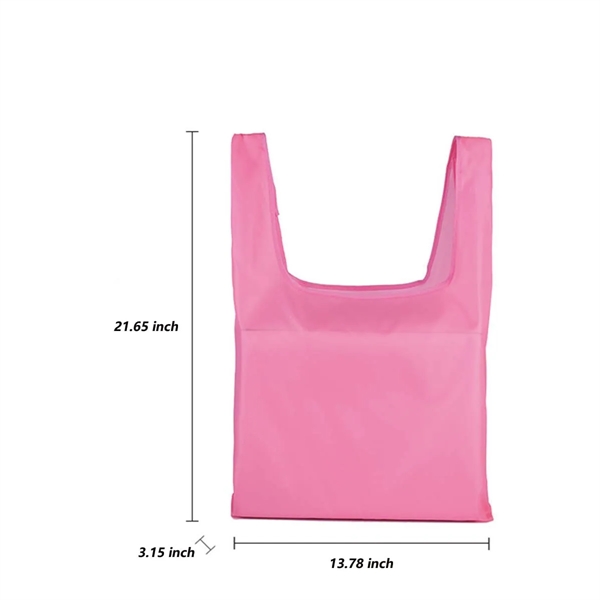 Stock Durable Colorful Folding Reusable Grocery Bags - Stock Durable Colorful Folding Reusable Grocery Bags - Image 1 of 6