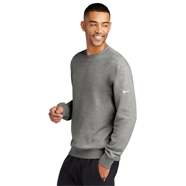 Nike Club Fleece Sleeve Swoosh Crew - Nike Club Fleece Sleeve Swoosh Crew - Image 14 of 29