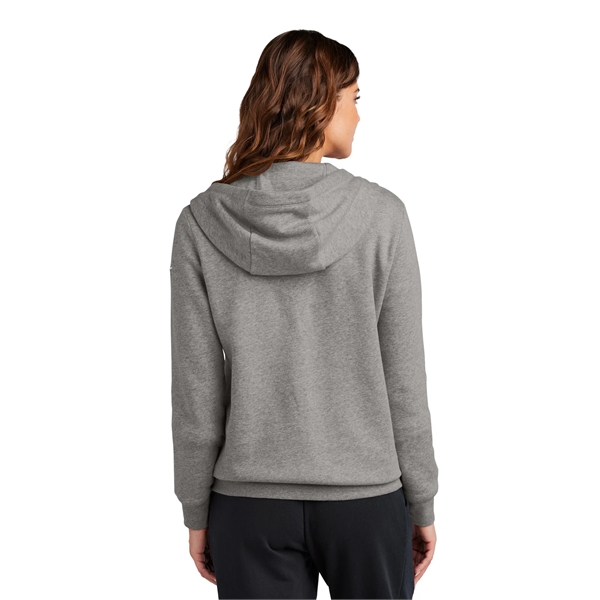 Nike Women's Club Fleece Sleeve Swoosh Full-Zip Hoodie - Nike Women's Club Fleece Sleeve Swoosh Full-Zip Hoodie - Image 6 of 28