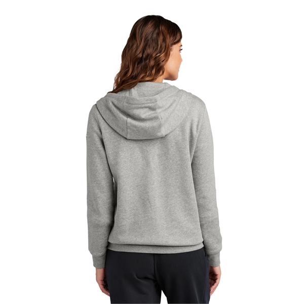 Nike Women's Club Fleece Sleeve Swoosh Full-Zip Hoodie - Nike Women's Club Fleece Sleeve Swoosh Full-Zip Hoodie - Image 9 of 28