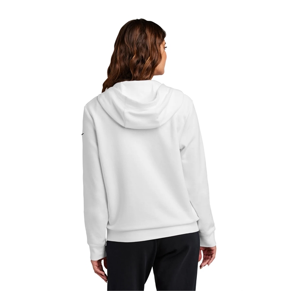 Nike Women's Club Fleece Sleeve Swoosh Full-Zip Hoodie - Nike Women's Club Fleece Sleeve Swoosh Full-Zip Hoodie - Image 20 of 28