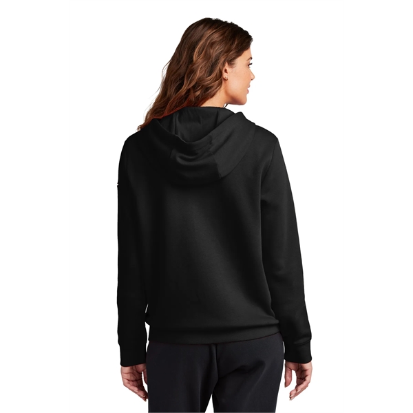 Nike Women's Club Fleece Sleeve Swoosh Full-Zip Hoodie - Nike Women's Club Fleece Sleeve Swoosh Full-Zip Hoodie - Image 24 of 28