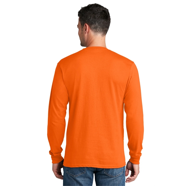 Port & Company - Long Sleeve Core Cotton Tee. - Port & Company - Long Sleeve Core Cotton Tee. - Image 108 of 119