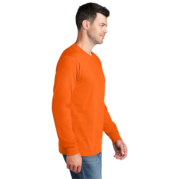 Port & Company - Long Sleeve Core Cotton Tee. - Port & Company - Long Sleeve Core Cotton Tee. - Image 109 of 119