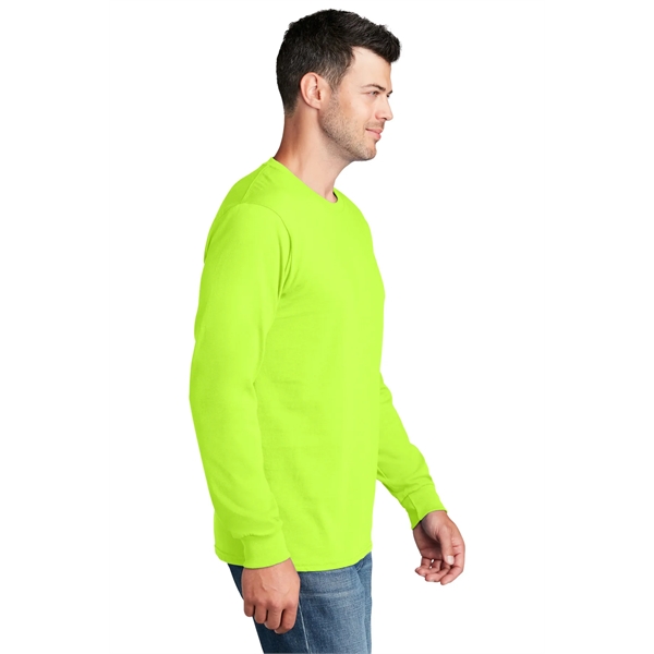 Port & Company - Long Sleeve Core Cotton Tee. - Port & Company - Long Sleeve Core Cotton Tee. - Image 113 of 119