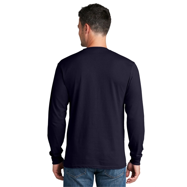 Port & Company - Long Sleeve Core Cotton Tee. - Port & Company - Long Sleeve Core Cotton Tee. - Image 116 of 119