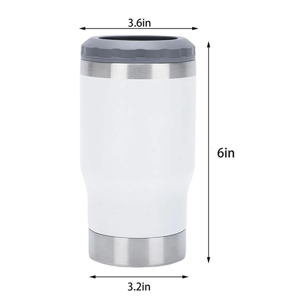 5 In 1 Slim Insulated Cooler For Skinny Can Beer Bottle - 5 In 1 Slim Insulated Cooler For Skinny Can Beer Bottle - Image 3 of 5