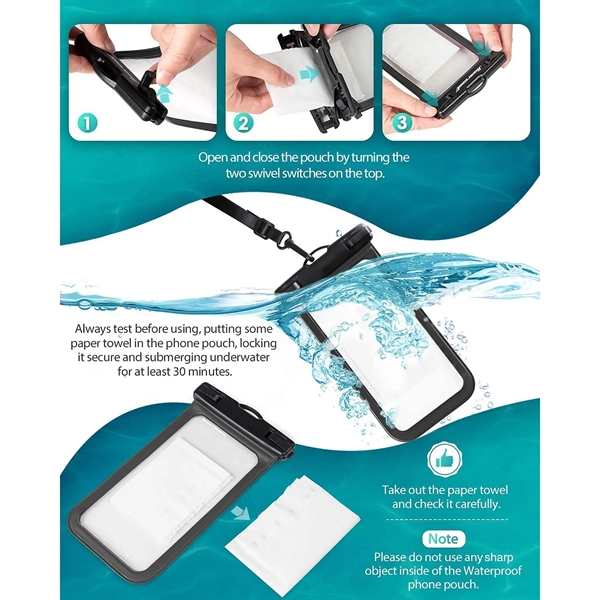 Waterproof Case Phone Pouch - Waterproof Case Phone Pouch - Image 2 of 7