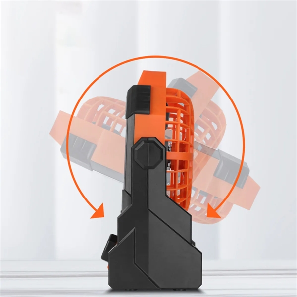 Rechargeable Portable Outdoor Camping Fan With Led Lantern - Rechargeable Portable Outdoor Camping Fan With Led Lantern - Image 1 of 3