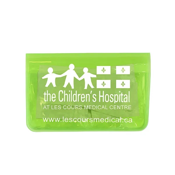 Delilah 12 Piece First Aid Kit In Colorful Vinyl Pouch - Delilah 12 Piece First Aid Kit In Colorful Vinyl Pouch - Image 3 of 24