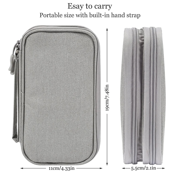 Portable Electronic Travel Organizer Bag - Portable Electronic Travel Organizer Bag - Image 1 of 4
