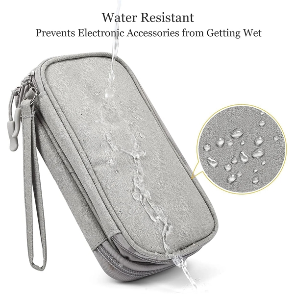 Portable Electronic Travel Organizer Bag - Portable Electronic Travel Organizer Bag - Image 3 of 4