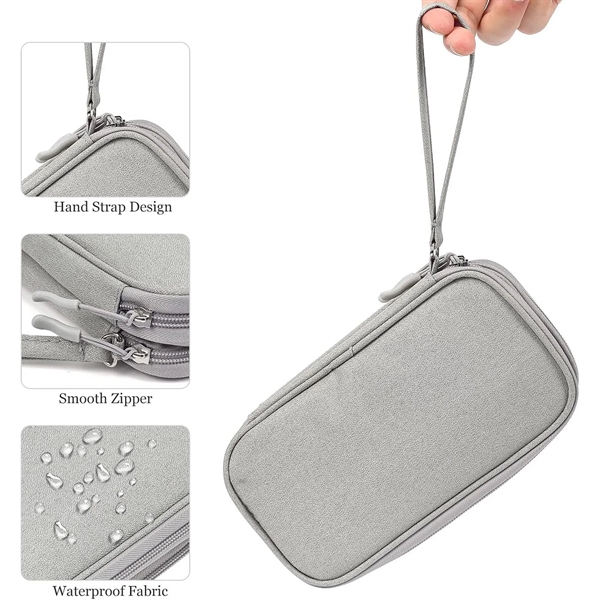 Portable Electronic Travel Organizer Bag - Portable Electronic Travel Organizer Bag - Image 4 of 4