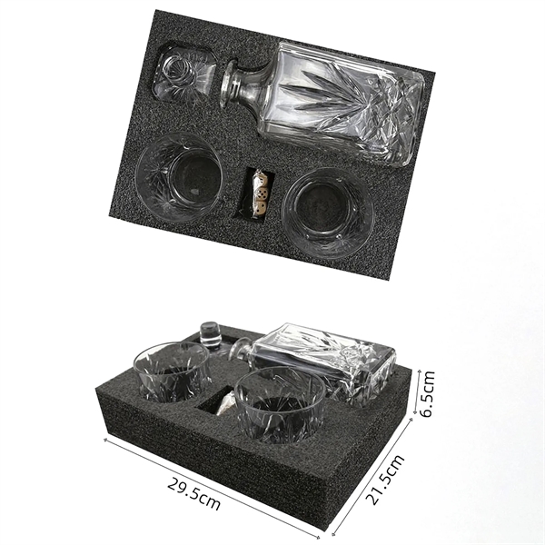 Whiskey Glasses Decanter Gift Set - Whiskey Glasses Decanter Gift Set - Image 2 of 3