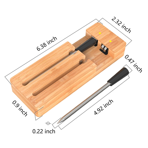 Digital Wireless Smart Meat Thermometer - Digital Wireless Smart Meat Thermometer - Image 3 of 4