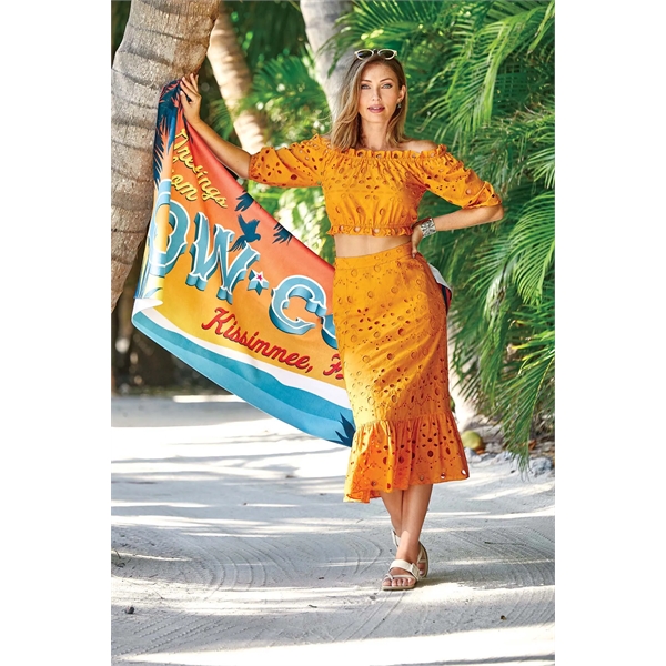 35" X 70" Custom Fiber Reactive Beach Towel - 35" X 70" Custom Fiber Reactive Beach Towel - Image 0 of 0