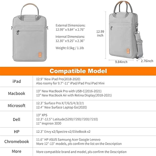 Tablet Shoulder Bag - Tablet Shoulder Bag - Image 5 of 6