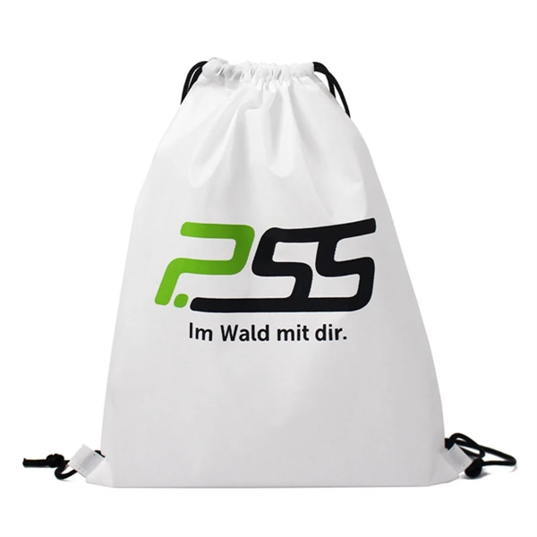 Solid Color Drawstring Bag - Solid Color Drawstring Bag - Image 2 of 2