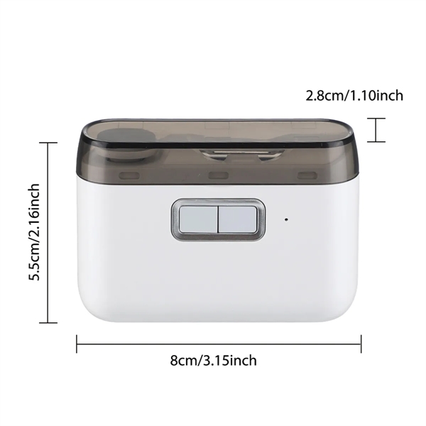 2 In 1 Electric Nail Clipper Cutter With Led Light - 2 In 1 Electric Nail Clipper Cutter With Led Light - Image 3 of 6